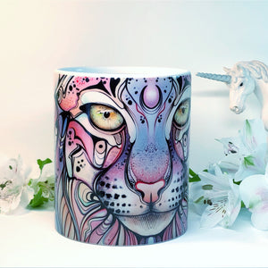 Mums Day Special Pink Lynx Magic Mug&Pillow case